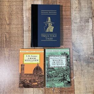 Classic Book Bundle Twice-Told Tales Nathaniel Hawthorne A Room With A View